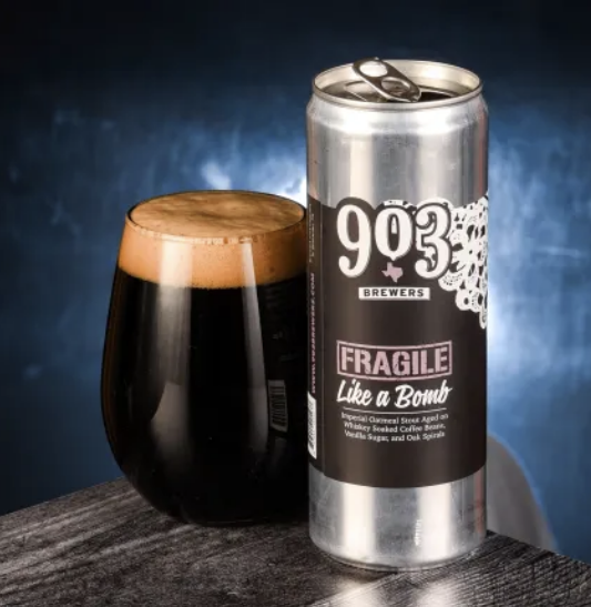 Fragile Like a Bomb - Imperial Oatmeal Stout