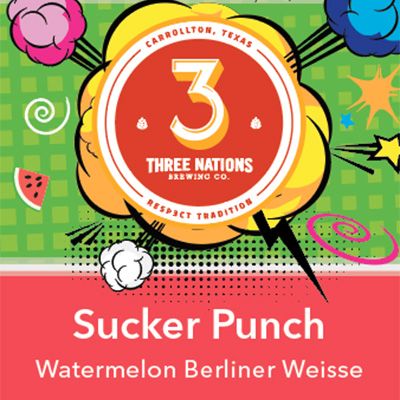 Sucker Punch (Watermelon) - Fruited Berliner Weisse