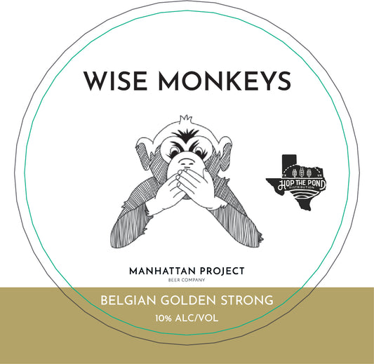 Wise Monkeys - Belgian Golden Strong