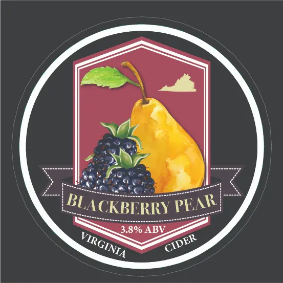 [CHC_CIDER_BLKPEAR_K_20] Blackberry Pear Session Cider - Cider w/ Blackberry, Pear (20L Keg (One-Way, Type D))