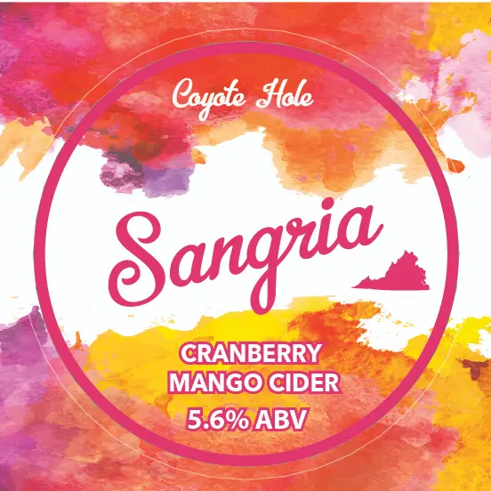 [CHC_CIDER_SANG_K_20] Sangria - Cider w/ green apple, cranberries, mangos, rosé wine (20L Keg (One-Way, Type D))