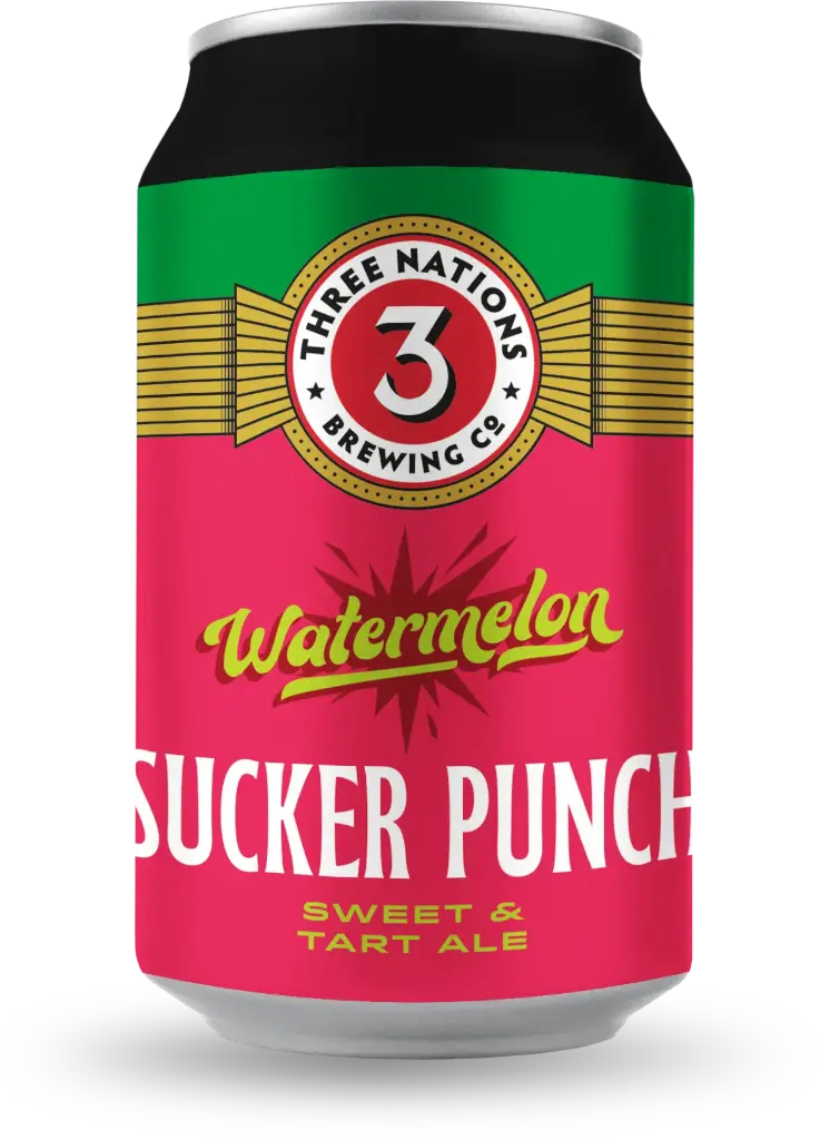 [3NB_SOUR_PUNCH_WTRMLN_K_20] Sucker Punch (Watermelon) - Fruited Berliner Weisse (20L Keg (Kegstar Steel, Type D))
